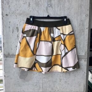 J. Crew Factory Geometric Print Skirt 4